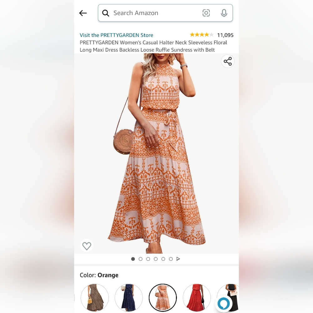 Halter-Necked Sundress